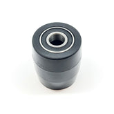 Black Nylon Load Roller D70x80mm incl. 20mm bearings